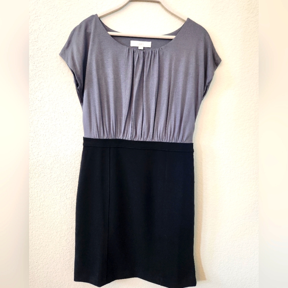 Loft Women's Dress Gray/Black Size 6P